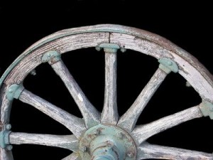 damaged wheel