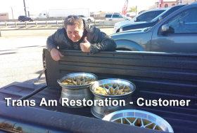 Trans Am Restoration customer Trans Am Restoration customer