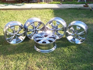 chrome wheels